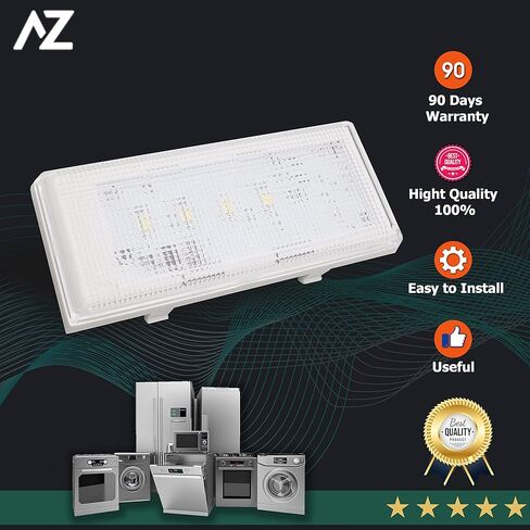ضوء LED الرئيسي للثلاجة في الثلاجة يستبدل ويرلبول WRS325FDAM02 WRS325FDAM04 WRS325FDAM WRS325FDAB02 WRS325FDAB06 WRS325FNAM WRS322FDAB05 WRS325FNAM01 WRS322FNAE03 WRS322FNAM01 WRS325FDAMO4 in Kuwait