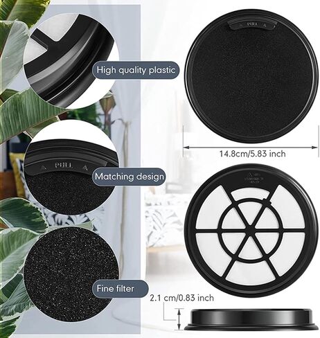 2Pcs Filters Replacement For Eureka Whirlwind NEN110A NEN110B NEN110D Bagless Canister Vacuum Cleaner Accessories in Kuwait