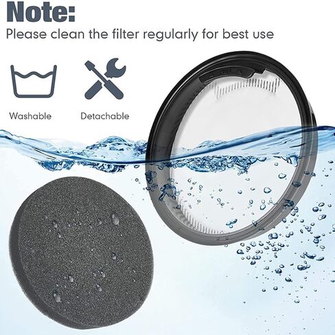 2Pcs Filters Replacement For Eureka Whirlwind NEN110A NEN110B NEN110D Bagless Canister Vacuum Cleaner Accessories in Kuwait
