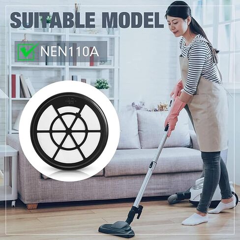 2Pcs Filters Replacement For Eureka Whirlwind NEN110A NEN110B NEN110D Bagless Canister Vacuum Cleaner Accessories in Kuwait