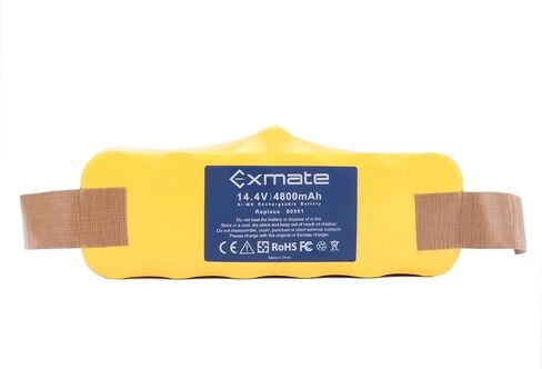 Exmate Upgraded 4.8Ah 14.4V Battery Compatible with iRobot Roomba 500 600 700 800 Series 500 510 530 535 540 545 550 552 570 580 581 582 595 600 630 650 660 700 760 770 880 in Saudi Arabia