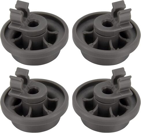 Funmit 4581DD3003B Dishwasher Dishrack Roller Assembly (4 Pack) Replacement for LG Kenmore Replace 4581DD3003B AP4437752 1372292 4581DD9002B AH3523051 EA3523051 PS3523051 in Saudi Arabia