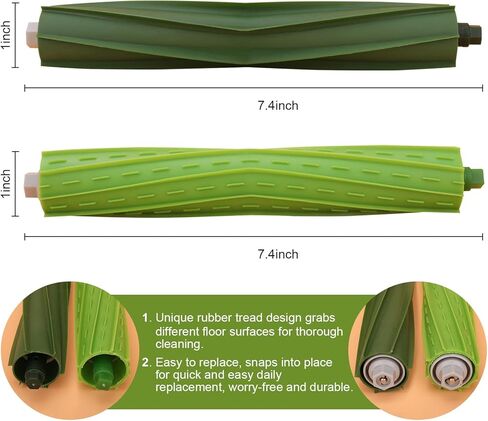 مجموعة قطع غيار HAROLDE 22 قطعة لمكنسة ايروبوت رومبا j7 j7+/Plus i7 i7+i3 i3+i4 i4+ i6 i6+ i8+E5 E6 E7 مكنسة كهربائية، 2 فرش مطاطية، 6 فلاتر مكنسة كهربائية 6 جيوب مكنسة كهربائية 6 أكياس شفط in Kuwait