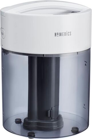 HoMedics Humidifiers for Bedroom, Home, Nursery, Office and Plants. Total Comfort UV-C Ultrasonic Humidifier, Leak Resistant Design, 0.97 Gallon Tank, 35 Hour Run Time, Quiet, Cool Mist, Night Light in Saudi Arabia