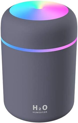 Colorful Cool Mini Humidifier, Essential Oil Diffuser, Aroma Essential USB Personal Desktop Humidifier for Car, Office Room, Bedroom etc,2 Adjustable Mist Modes (Navy Blue) in Saudi Arabia
