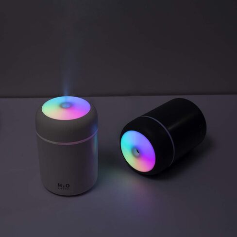 Colorful Cool Mini Humidifier, Essential Oil Diffuser, Aroma Essential USB Personal Desktop Humidifier for Car, Office Room, Bedroom etc,2 Adjustable Mist Modes (Navy Blue) in Saudi Arabia