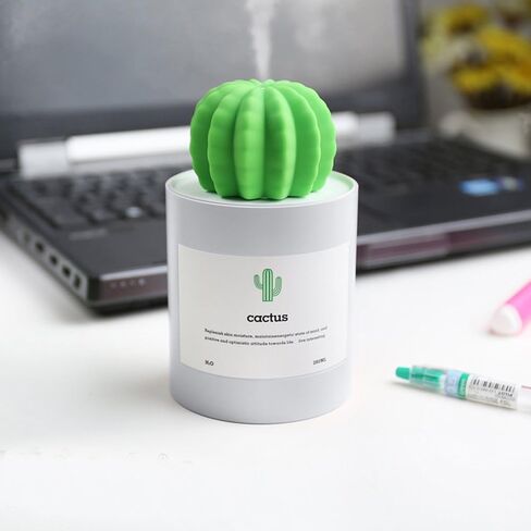 USB Cool Mist Humidifier with Breathing Light, Mini Size Rabbit Humidifier for Bedroom Home Office Desktop 220ml with Timed auto Shutdown in Saudi Arabia