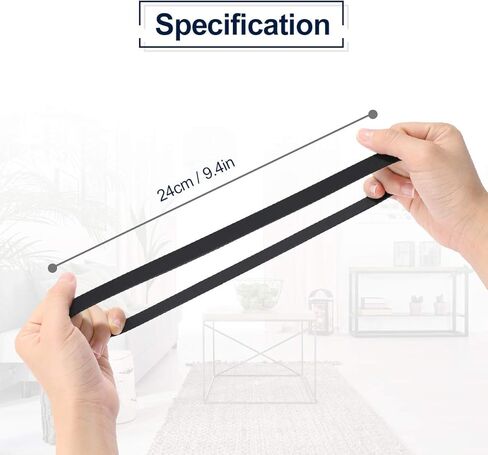 أحزمة بديلة LANMU متوافقة مع مكانس Eureka 4870 Ultra Smart Vac المستقيمة، طراز R Belt Fit Models 4870، 4872، 4874، 4880، 4885، استبدال الجزء رقم 61110 (عبوتان) in Kuwait