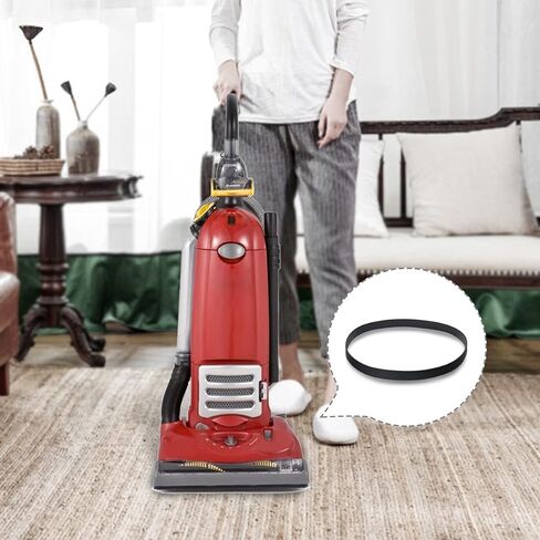 أحزمة بديلة LANMU متوافقة مع مكانس Eureka 4870 Ultra Smart Vac المستقيمة، طراز R Belt Fit Models 4870، 4872، 4874، 4880، 4885، استبدال الجزء رقم 61110 (عبوتان) in Kuwait