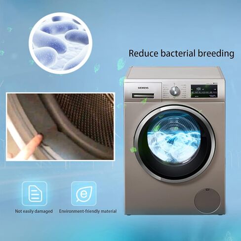 حشية ختم باب الغسالة المطورة متوافقة مع DC64-00802B WF42H5000AW WF42H5200AP WF42H5200AW WF42H5200AF/A2-00 بديل DC97-18094B AP5917067 PS960623 9 9 in Kuwait