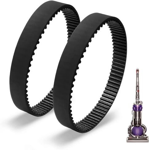 JEDELEOS Replacement Belts for Dyson DC25 Vacuum Cleaner, Brush Bar Drive Belt, Replace Part 914006-01 (Pack of 2) in Saudi Arabia