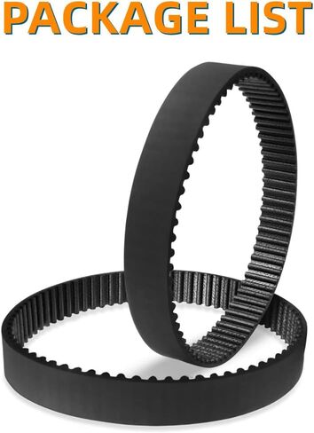 JEDELEOS Replacement Belts for Dyson DC25 Vacuum Cleaner, Brush Bar Drive Belt, Replace Part 914006-01 (Pack of 2) in Saudi Arabia
