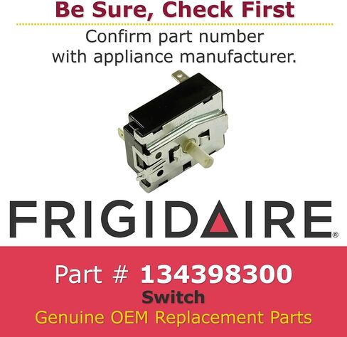 Frigidaire 134398300 Switch for Dryer in Saudi Arabia