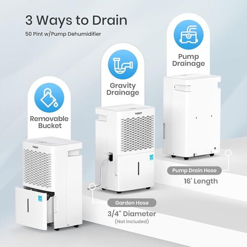 TOSOT 35 Pint 3,000 Sq Ft Dehumidifier Energy Star - for Home, Basement, Bedroom or Bathroom - Super Quiet (Previous 50 Pint) in Kuwait