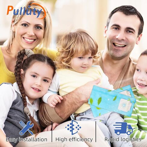 6 أكياس مكنسة كهربائية من النوع A متوافقة مع أكياس مكنسة Riccar 2000 و4000 وSimplicity 5000,6000 in Kuwait
