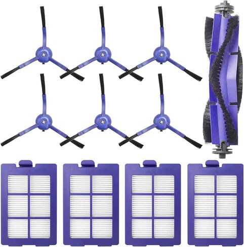 FFsign Replacement Parts Compatible with Eufy RoboVac X8 Series, 1 Roller Brush, 6 Side Brushes, 4 Filters X8 Accessories Kit in Kuwait