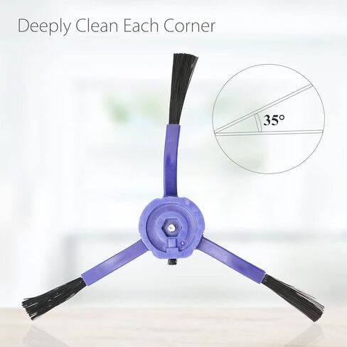 FFsign Replacement Parts Compatible with Eufy RoboVac X8 Series, 1 Roller Brush, 6 Side Brushes, 4 Filters X8 Accessories Kit in Kuwait