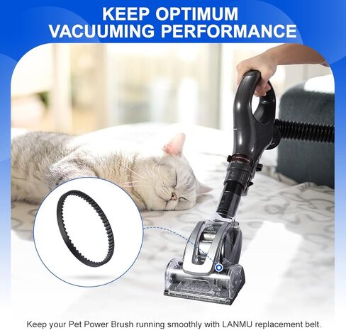 حزام بديل LANMU متوافق مع فرشاة Shark Pet الكهربائية موديل 3259FL680EU-UK (عبوتان) in Kuwait