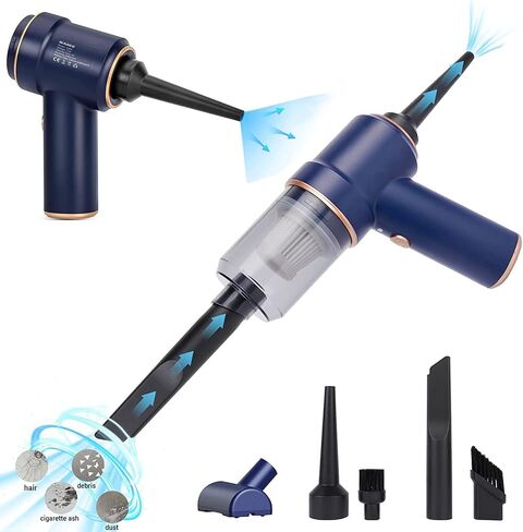 vokoroad Car Vacuum Cleaner Cordless, 12000PA Powerful Suction Rechargeable Strong Wireless Handheld Vacuum, 30 Minutes Long-Lasting Battery Lightweight Vacuum Cleaner for Home/Office/Pet Hair/Car in Saudi Arabia