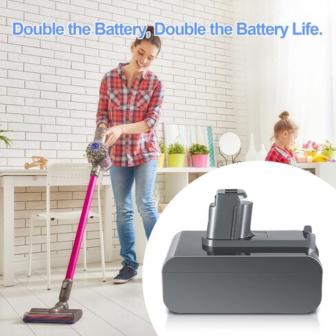 Lachy Upgraded High Capacity 21.6V Replacement Battery for Dyson Type-A DC31 DC34 DC35 DC44 DC45 Animal 917083-01 Handheld Cordless Vacuum [ONLY Fit for Type A] in Saudi Arabia