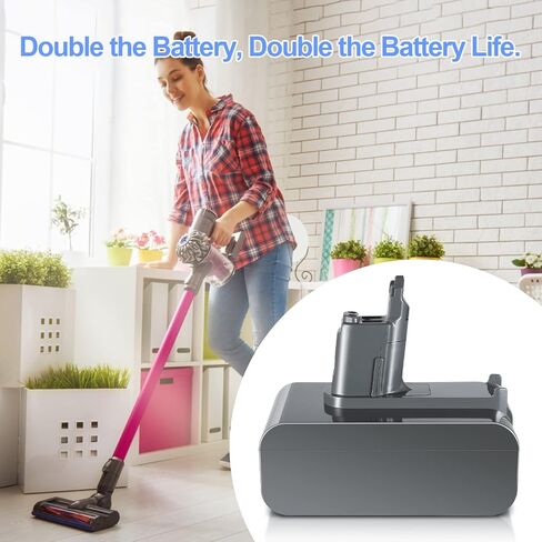 Lachy Upgraded High Capacity 21.6V Replacement Battery for Dyson Type-A DC31 DC34 DC35 DC44 DC45 Animal 917083-01 Handheld Cordless Vacuum [ONLY Fit for Type A] in Saudi Arabia
