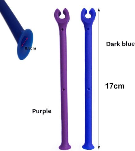 Tether Silicone Dishwasher Attachment Silicone Stemware Saver Flexible Stemware Holder Dishwasher Wine Glass Protector (Purple/4 pcs) in Kuwait