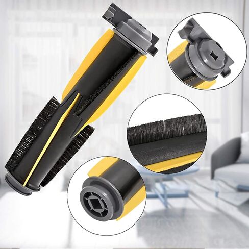 قطع غيار Dhoua لـ Shark IQ R101AE (RV1001AE) IQ R101 (RV1001) طقم إكسسوارات مكنسة كهربائية روبوت (1 فرشاة رئيسية 3 فلاتر 6 فرش جانبية، فلتر واحد و1 مرشح رغوة وحرارة ما قبل المحرك) in Kuwait
