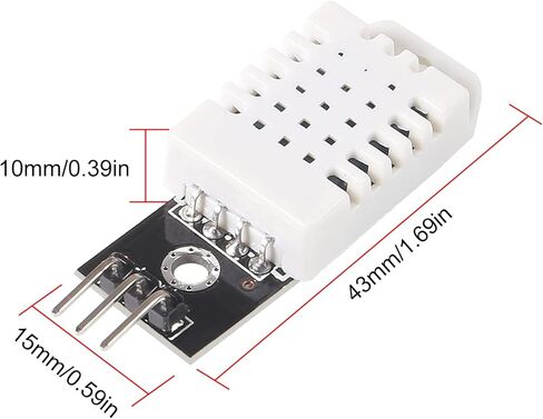 AITIAO 4Pcs DHT22/AM2302 Digital Temperature and Humidity Sensor Module Temp Humidity Gauge Monitor Sensor with Cable Replace SHT11 SHT15 for Raspberry Pi Electronic Practice DIY in Saudi Arabia