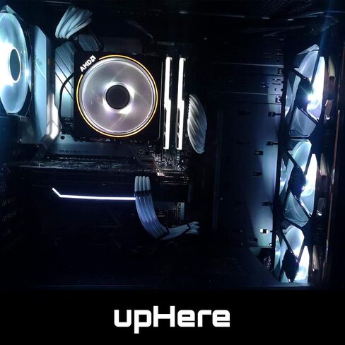 upHere 24 Pieces Set = 24-pin x 4, 8-pin x 12, 6-pin x 8 for 3 mm up to 3.4 mm/0.13inch- White(3.4 mm/0.13inch)-CM511 in Saudi Arabia