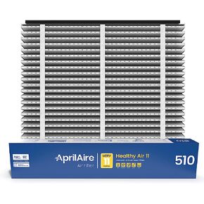 فلتر بديل AprilAire 510 لأجهزة تنقية الهواء المنزلية بالكامل من AprilAire - MERV 11، هواء نظيف وغبار، فلتر هواء 31x28x4 (عبوة من قطعتين) in Kuwait