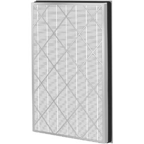 HE601 HEPA Filter Replacement compatible with Shark HE6FKPET HE601 HE602 6 Fan Air Cleaner Purifier, Models HE601& HE602 True Premium HEPA Filter 1 Pack Black