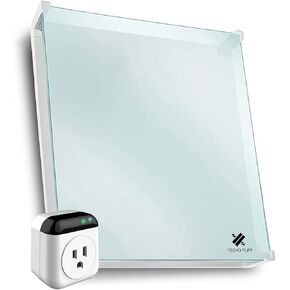 EconoHome Wall Mount Smart Space Heater Panel - Pairs with eWeLink App - 400W Convection Heater - For 120 Sq Ft Room - 120V