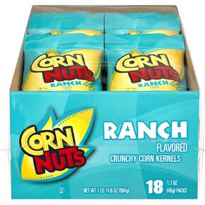 Corn Nuts Ranch Crunchy Corn Kernels (1.7 oz Bags, Pack of 18) in Saudi Arabia