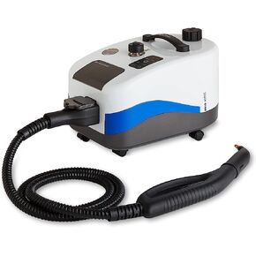منظف ​​بخار Brio Plus 400CC موثوق به، 22 ملحقًا، ضغط 72 رطل لكل بوصة مربعة، ينظف البلاط متعدد الأغراض، الجص، الأرضيات الصلبة، السيارات، النوافذ، والمزيد، إعدادات باخرة قابلة للتعديل، تقنية بخار غير محدودة in Kuwait