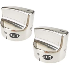 مقبض استبدال الموقد السطحي 318282310 من Aebor متوافق مع بعض نطاق غاز فريجيدير كينمور/الفرن/الموقد (قطعتان) in Kuwait