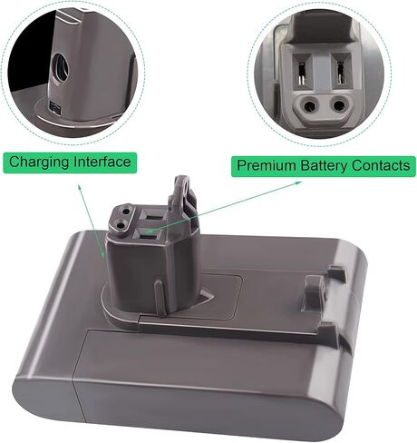 Futurebatt Battery for DC31 DC35 Type B, DC34, DC31 Animal, DC35 Animal, DC44 Animal, DC35 Exclusive, DC45 Handheld Vacuum Clearner (Only Fit Type B!) in Saudi Arabia