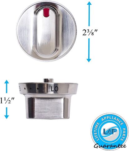 Upgraded Lifetime Appliance 2 x DG64-00347B Dial Knob Compatible with Samsung Range Oven - DG64-00472B in Saudi Arabia