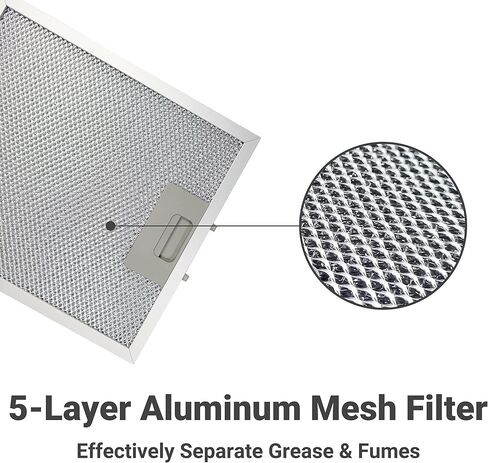 Ductless Range Hood 30 inch 450 CFM Hood Vent for Kitchen in Stainless Steel CIARRA CAS75206P in Kuwait