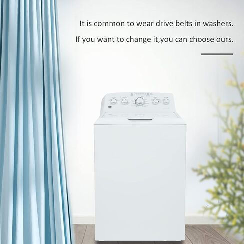 WH01X24697 Washer Drive Belt, Replaces Part Number 4585709,AP6037512,PS11767488,EAP11767488,Compatible with ge hotpoint Washing Machine GTW220ACK2WW,GTW330ASK1WW,GTW330ASK2WW,GTW460ASJ6WW,etc. in Kuwait