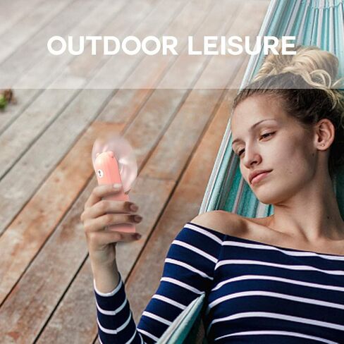 Handheld Fan Portable Mini Fan Portable Fan Rechargeable Usb Fan personal Fan Ideal Battery Operated Fan Suitable for Men Women Child Indoor Outdoor Use Adjustable Speed Rechargeable Fan(Pink-1pcs) in Saudi Arabia
