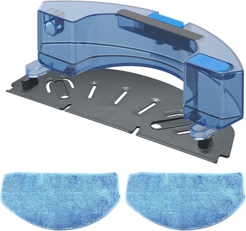 خزان مياه Tikom G8000 وG8000Pro Robot مع حامل قماش التطهير، وسادتي مسح in Kuwait