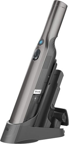 مكنسة Shark ION W1 المحمولة، خفيفة الوزن بوزن 1.4 رطل مع شفط قوي، قاعدة شحن ION، كوب غبار فارغ وقابل للفصل بلمسة واحدة (WV201) (متجدد) in Saudi Arabia