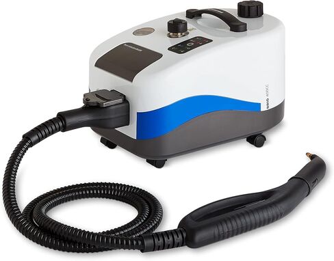 منظف ​​بخار Brio Plus 400CC موثوق به، 22 ملحقًا، ضغط 72 رطل لكل بوصة مربعة، ينظف البلاط متعدد الأغراض، الجص، الأرضيات الصلبة، السيارات، النوافذ، والمزيد، إعدادات باخرة قابلة للتعديل، تقنية بخار غير محدودة in Kuwait