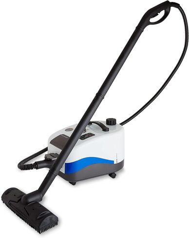 منظف ​​بخار Brio Plus 400CC موثوق به، 22 ملحقًا، ضغط 72 رطل لكل بوصة مربعة، ينظف البلاط متعدد الأغراض، الجص، الأرضيات الصلبة، السيارات، النوافذ، والمزيد، إعدادات باخرة قابلة للتعديل، تقنية بخار غير محدودة in Kuwait