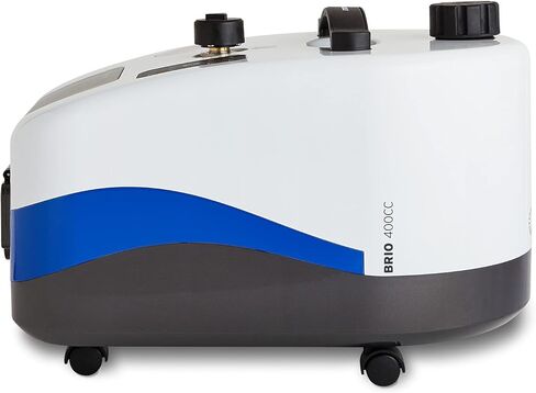 منظف ​​بخار Brio Plus 400CC موثوق به، 22 ملحقًا، ضغط 72 رطل لكل بوصة مربعة، ينظف البلاط متعدد الأغراض، الجص، الأرضيات الصلبة، السيارات، النوافذ، والمزيد، إعدادات باخرة قابلة للتعديل، تقنية بخار غير محدودة in Kuwait
