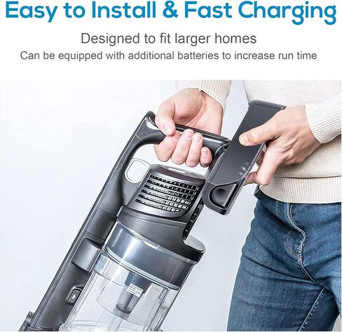 21.6V HIGH Output 4600mAh XSBT620 Battery for Shark Cordless Vacuum IZ162H IZ163H IZ362H IZ363H Pet Pro XSBT620 w/Adapter in Saudi Arabia