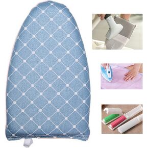 TUYRIEDSA Garment Steamer Ironing Glove,Waterproof Mini Ironing Board with Finger Loop Heat Resistant Small Ironing Board for Handheld Steamer and Ironing mesh pad Sticky Brush,Good Gifts for Wife Mom in Kuwait