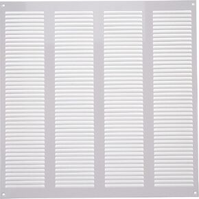 أنظمة التهوية باللون البني مقاس 16 بوصة × 16 بوصة غطاء فتحة تهوية معدنية لشبكة إرجاع الهواء مع شاشة مدمجة للحماية من الآفات وغطاء فتحة تهوية HVAC لتحسين المنزل وغطاء قناة تهوية 400 × 400 مم in Kuwait