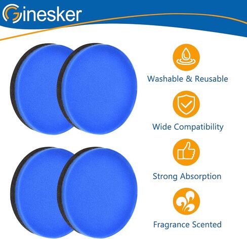 4 Pack Replacement Filter for Bissell Febreze Style 1214 Cleanview & PowerGlide Pet Upright Vacuum, Compare to Part #12141(Fragrance Scented) in Kuwait