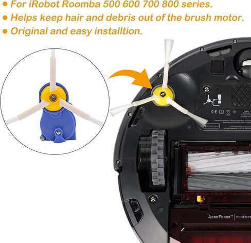 Coodss الجانب فرشاة استبدال وحدة المحرك ل iRobot Roomba 500 600 700 800 560 570 650 78 900 860 870 880 890 960 980 مكنسة كهربائية in Kuwait
